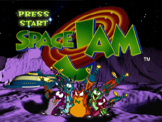Space Jam Title Screen